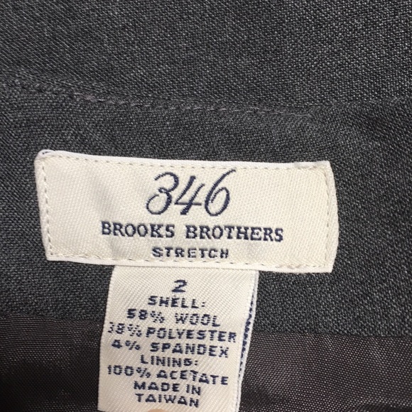 Brooks Brothers Gray Pencil Skirt - Picture 3 of 3